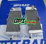 L/R Aluminum Alloy Radiator Yamaha YZ125 YZ125K 1984 1985 84 85  2-STROKE