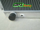 GPI Aluminum radiator &shroud & fan for Jeep Wrangler YJ/TJ/LJ RHD 1987-2006 1987 1988 1989 1990 1991 1992 1993 1994 1995 1996 1997 1998 1999 2000 2001 2002 2003 2004 2005 2006 2007