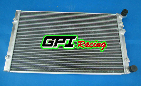 GPI ALUMINUM RADIATOR 1999-2002 1999 2000 2001 2002Volkswagen Golf MT Turbo MK4 Dual Pass