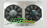 GPI 3ROW 50mm Aluminum Radiator & shroud&fan for Ford Falcon BA BF V8 Fairmont XR8 &XR6 Turbo 2002-2011 2002 2003 2004 2005 2006 2007 2008 2009 2010 2011