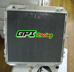 GPI 50MM GPI aluminum radiator For Toyota Surf Hilux 2.4/2.0 LN130  AT/MT & hose