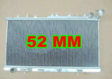 GPI Aluminium Radiator & FANS For 1990-2001 Nissan N14 GTIR SR20DET Pulsar N15  1990 1991 1992 1993 1994 1995 1996 1997 1998 1999 2000