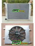 GPI 3ROW Alloy Aluminum Radiator &shroud+fan for 1988-1997 Holden Commodore VN VG VP VR VS V6 3.8L 1988 1989 1990 1991 1992 1993 1994 1995 1996 1997