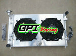 GPI Aluminum Radiator+Shroud+Fans for  2002 2003 2004 Holden Commodore VY 6CYL V6  MT