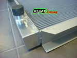 GPI NEW 3 Cores Alloy Aluminum Radiator + Fan For holden V8 chevy motor universal