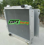 GPI Aluminum radiator &shroud & fan for Jeep Wrangler YJ/TJ/LJ RHD 1987-2006 1987 1988 1989 1990 1991 1992 1993 1994 1995 1996 1997 1998 1999 2000 2001 2002 2003 2004 2005 2006 2007