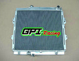 GPI Aluminum Radiator &FAN For Toyota Hilux RZN149R RZN169R RZN174 1997-2005  2.7L 1997 1998 1999 2000 2001 2002 2003 2004 2005