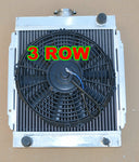 GPI BRAND NEW 3CORE  aluminum radiator & FAN FOR datsun 1200 manual 1970 1971 1972 1973 1974 1975 1976