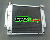 GPI For International Scout II & Pickup 5.0L 5.6L V8 1970-1981 1970 1971 1972 1973 1974 1975 1976 1977 1978 1979 1980 1981 aluminum radiator &FAN