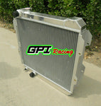 GPI Aluminum Radiator & shroud &fan For  1983-1991 Toyota Hilux LN85 LN60 LN61 LN65 2.4LTR Diesel MT  1984 1985 1986 1987 1988 1989 1990 1991