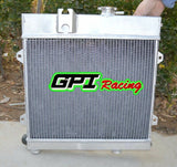 GPI Aluminum radiator +fan for BMW E30 M10 316i 318i 1982-1991 Manual 1990 NEW 1982 1983 1984 1985 1986 1987 1988 1989 1990 1991