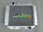 GPI Aluminum Radiator & fan for Ford Escort 1971-1980 AT/MT Automatic/Manual 72 73 1971 1972 1973 1974 1975 1976 1977 1978 1979 1980