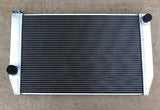 Aluminum Radiator & FAN for FORD Falcon XC XD XE XF V8 or 6 cylinder Manual 1977-1986 1978 1979 1980 1981 82 83 84 85