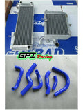 GPI Aluminum Alloy Radiator for Honda VFR400R NC30 1989-1992  1989 1990 1991 1992/ RVF400 NC35 1994-1996 1994 1995 1996+hose