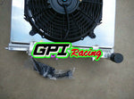 GPI Aluminum Radiator+Shroud+Fans for  2002 2003 2004 Holden Commodore VY 6CYL V6  MT