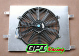 GPI 3ROW Alloy Aluminum Radiator &shroud+fan for 1988-1997 Holden Commodore VN VG VP VR VS V6 3.8L 1988 1989 1990 1991 1992 1993 1994 1995 1996 1997