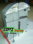 GPI Aluminum radiator +FAN for Ford model-T Bucket Ford engine 1924-1927 1924 1925 1926 1927