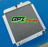 GPI ALUMINUM RADIATOR for 1947-1954 CHEVY TRUCK PICKUP l6 C/K/3100/3600/3700/3800/3900 1947 1948 1949 1950 1951 1952 1953 1954