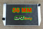 GPI Aluminum Radiator for FORD Falcon XC XD XE XF V8 or 6 cylinder Manual & 2 × FANS