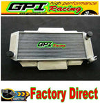 GPI 40MM Aluminum Radiator + Fan For  1976-1983 Ford Fiesta I MK1 1.3/1.6 XR2 M/T  1976 1977 1978 1979 1980 1981 1982 1983