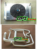 GPI Aluminum Radiator &Shroud +fan +HOSE for Holden V8 Commodore VG VL VN VP VR VS AT/MT 1988-2000 1988 1989 1990 1991 1992 1993 1994 1995 1996 1997 1998 1999 2000