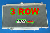 GPI Aluminum Radiator for NISSAN PATROL Y61 GU 4.2L TD Diesel MT & 2× Fans