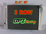 GPI 3ROWS Aluminum Radiator + fan for HOLDEN COMMODORE VB VC VH VK V8 1979-1986 AT 1979 1980 1981 1982 1983 1984 1985 1986