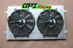 GPI Aluminum Radiator +Alloy Shroud + Fan for 1971-1980 Holden Torana HQ HJ HX HZ HK Kingswood V8 1971 1972 1973 1974 1975 1976 1977 1978 1979 1980