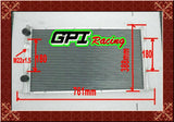 GPI aluminum radiator fit Volkswagen Golf MK3 GTI VR6 1994-1998 1994 1995 1996 1997 1998 NEW