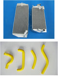 GPI GPI R&L aluminum Radiator + hose FOR Suzuki RMZ450 RMZ 450 2005