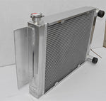 GPI 3core Aluminum Radiator &fan for Mazda RX2 RX3 RX4 RX5 RX7   without Heater pipe MT