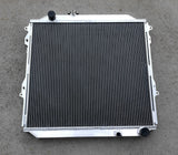 GPI Aluminum radiator & FAN  For TOYOTA Hilux Surf KZN185 3.0L Diesel 1996-2002  Manual 1996 1997 1998 1999 2000 2001 2002