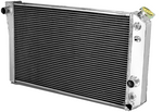 GPI 3ROWS Aluminum Radiator &FAN for 1984-1990 Chevy Corvette w/Small Block/S10 with V8  1984 1985 1986 1987 1988 1989 1990
