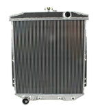 GPI 3ROW Aluminum Radiator +Fan For 1954-1956 Ford Fairlane Car Sedan Wagon Mainline 1954 1955 1956