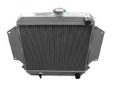 GPI Aluminum Radiator & Shroud Fan For 1980-1998  Suzuki Sierra/Jimny/Samurai/JA51 SJ 413/SJ413 G13 1.3L 1980 1981 1982 1983 1984 1985 1986 1987 1988 1989 1990 1991 1992 1993 1994 1995 1996 1997 1998