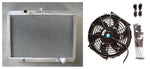 GPI new  aluminum Radiator & fan for Mitsubishi Starion MT MANUAL 1982-1987 1983 1984 1985 1986 1987