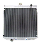 GPI 3 Row Aluminum Radiator & Shroud Fan For Ford Falcon XY/XW 302/250 V8/L6 AT/MT 1969-1972 AT 1969 1970 1971 1972