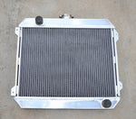 GPI 3 core Aluminum Radiator & Fan for 1975-1979 Datsun Stanza 620 L20B MT  1975 1976 1977 1978 1979