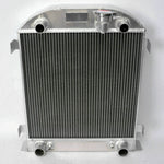 3 Row Aluminum Radiator For Ford Model A W / Flathead Engine V8 1928-1929