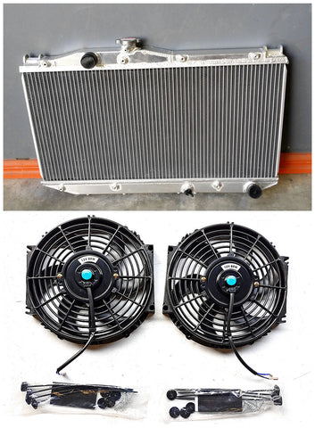 GPI Aluminum Radiator +FAN For 1987-1993 TOYOTA Camry SV20 SV21 SV22 1.8L 2.0L AT/MT 1987 1988 1989 1990 1991 1992