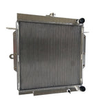 GPI GPI Aluminum radiator &FAN for Toyota Landcruiser 75 Series 2H Diesel Radiator HJ75 1984 1985 1986 1987 1988 1989 1990 1991 1992 1993 1994 1995 1996 1997 1998 1999