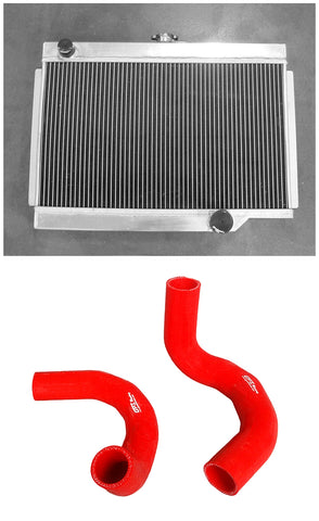 GPI 3ROW  aluminum radiator & hose for 1962-1965  HOLDEN EH/EJ 179 L6 M/T 1962 1963 1964 1965