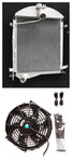 GPI 2 ROW Aluminum alloy radiator & fan for 1928-1929  Ford model A 1928 1929