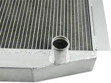 GPI 56mm up to 700HP aluminum radiator & FAN FOR 1955-1960 chevy corvette 350 V8 M/T 1955 1956 1957 1958 1959 1960