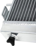 GPI 3Rows Aluminum Radiator & 7"FAN*3 for JEEP Cherokee XJ 4.0 242 CID L6 1991-2001  1991 1992 1993 1994 1995 1996 1997 1998 1999 2000 2001