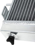 GPI Aluminum Radiator + Fan For 1991-2001  Jeep Cherokee/Comanche 2.5 /4.0 l4/l6  1991 1992 1993 1994 1995 1996 1997 1998 1999 2000 2001