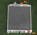 3 ROW Aluminum Radiator For 1992-2000 Honda Civic EK EG D15 D16 28MM In/Out  AT 1992 1993 1994 1995 1996 1997 1998 1999 2000