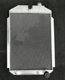 Aluminum Radiator For 1937 Chevy Hot Street Rod 350 V8 W/Tranny ENGINE AT