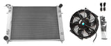 GPI 50MM  Aluminum Radiator & One Fan FOR Holden Commodore VN VG VP VR VS V6 3.8L AT/MT