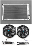 GPI 3Row Aluminum Radiator & Fans for 1981-1992 Pontiac Firebird/Trans Am/Chevy Camaro 1982 1983 1984 1985 1986 1987 1988 1989 1990 1991 1992